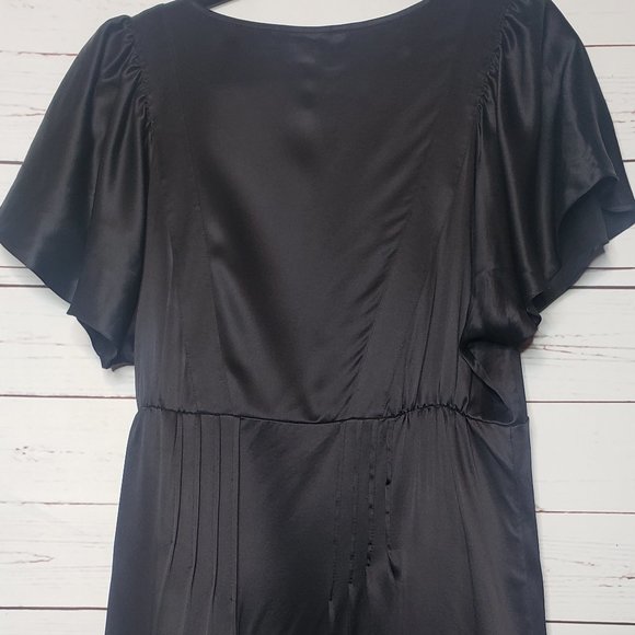 Ted Baker Black Embellished Silk Dress - Picture 5 of 16